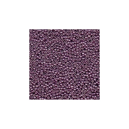 Miyuki kásagyöngy - 15/0 - DURACOAT GALVANIZED EGGPLANT - 94220 - Tartós bevonattal!