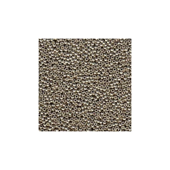 Miyuki kásagyöngy - 15/0 - DURACOAT GALVANIZED LT SMKY PEWTER - 4221 - Tartós bevonattal!