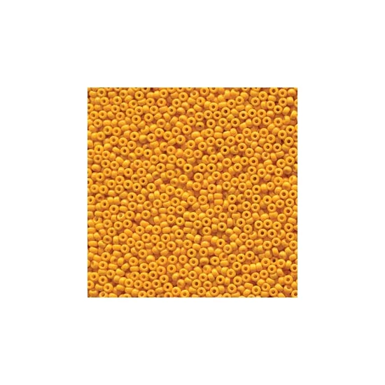 Kásagyöngy - Miyuki - 15/0 - DURACOAT OPAQUE DYED YELLOW - 4453 - TARTÓS BEVONATTAL!