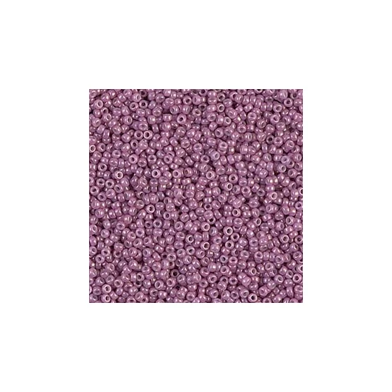 Kásagyöngy - Miyuki - 15/0 - OPAQUE DK. ORCHID LUSTER  - 91867
