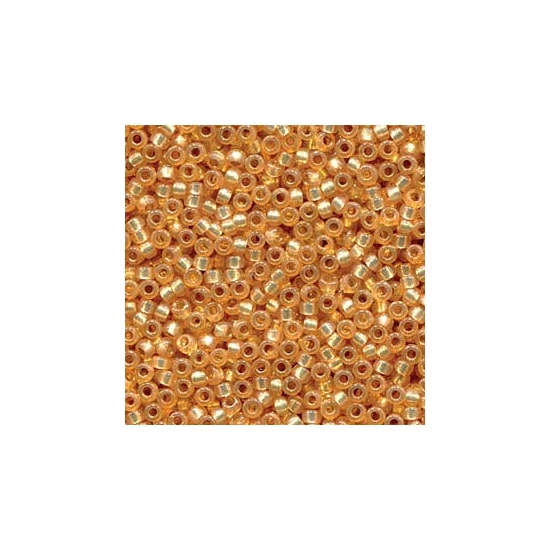 Miyuki kásagyöngy - 15/0 - DURACOAT S/L DYED GOLDEN FLAX - 94231- Tartós bevonattal!