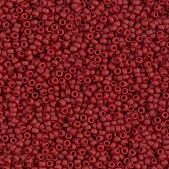 Miyuki kásagyöngy - 15/0 - MATTED METALLIC DK.MAROON - 2040