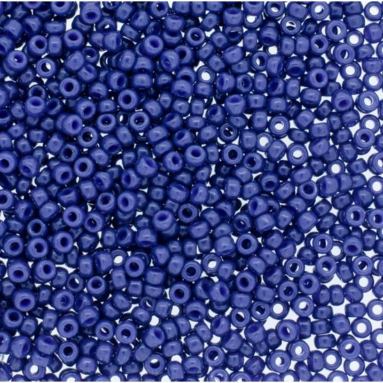 Kásagyöngy - Miyuki - 11/0 -DURACOAT OPQ NAVY BLUE  - 4493 - Tartós bevonattal!