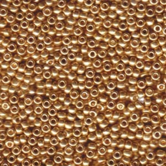 Miyuki kásagyöngy - 8/0 - GALVANIZED GOLD - 1052