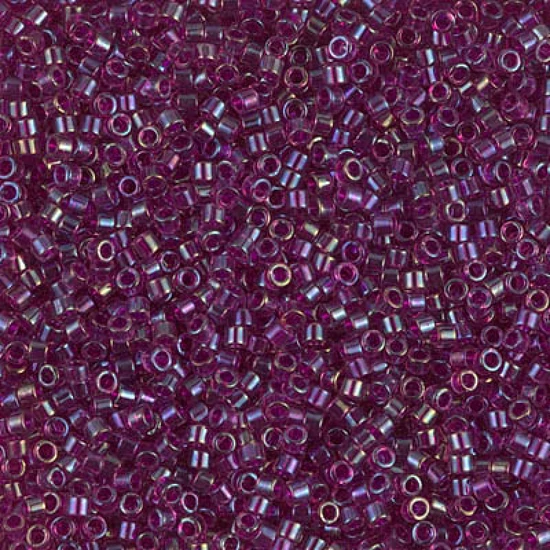 Miyuki Delica - 11/0 - FUCHSIA LINED AMETHYST AB - 1747