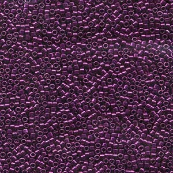 Miyuki Delica - 11/0 - NICKLE PLATED DYED DK.FUCHSIA - 0463