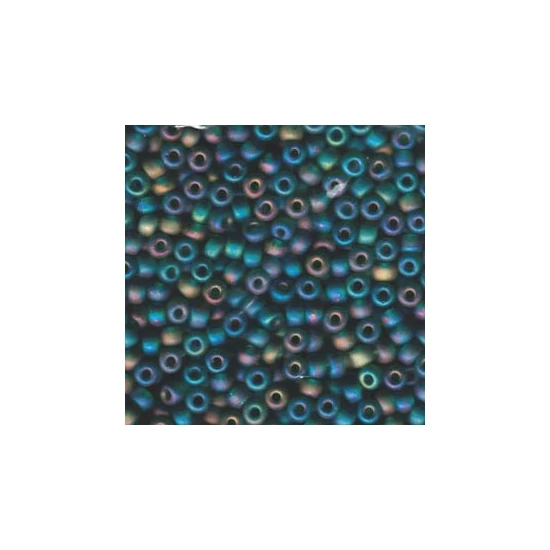 Kásagyöngy - Miyuki - 8/0 - MATTE TR EMERALD AB - 147FR