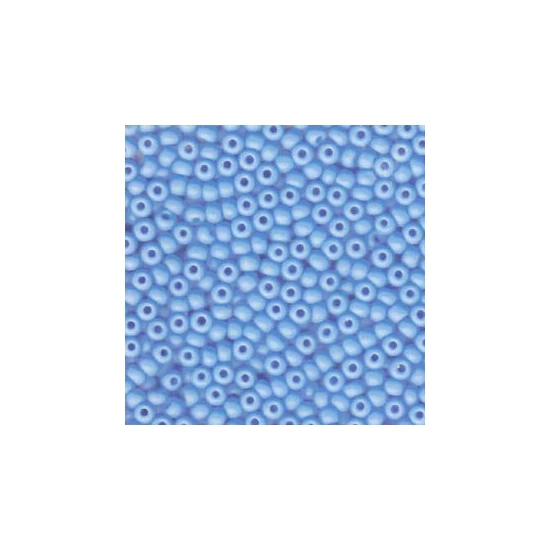 Kásagyöngy - Miyuki - 8/0 - MATTE OPQ LIGHT BLUE - 413F