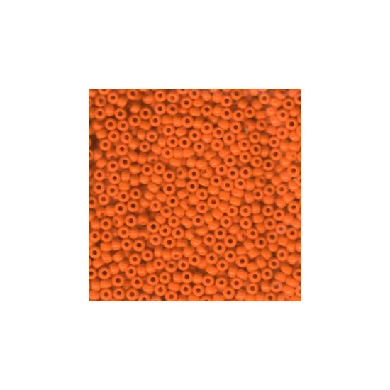 Kásagyöngy - Miyuki - 8/0 - OPAQUE ORANGE - 406