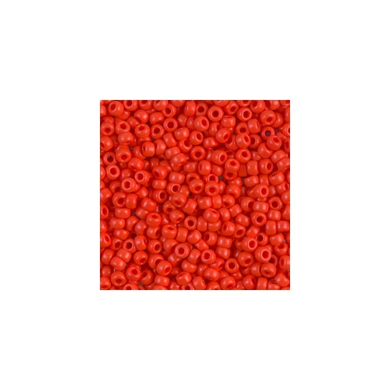 Kásagyöngy - Miyuki - 8/0 - OPAQUE RED - 407