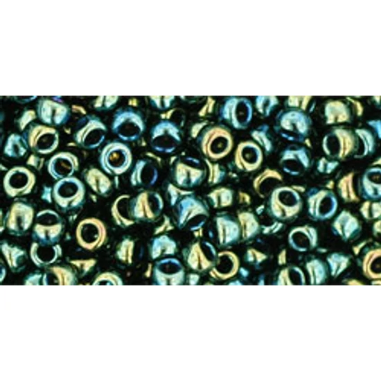 Toho kásagyöngy - 8/0 - Metallic Iris - Green/Brown - 84