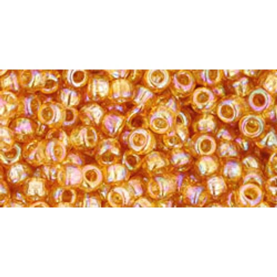Toho kásagyöngy - 8/0 - Transparent-Rainbow Med Topaz- 162B