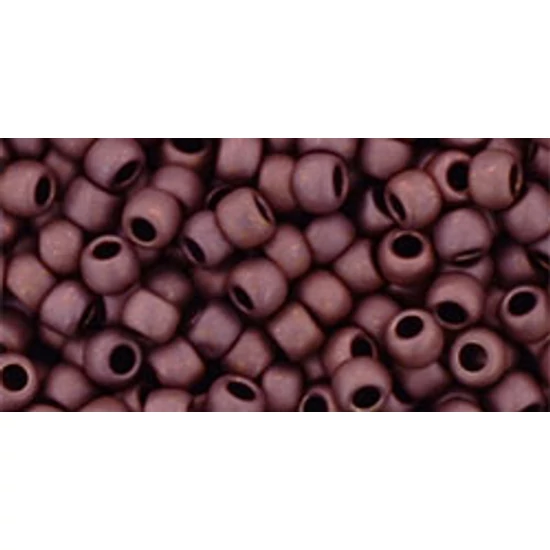 Toho kásagyöngy - 8/0 - Frosted Dk Bronze - 222F