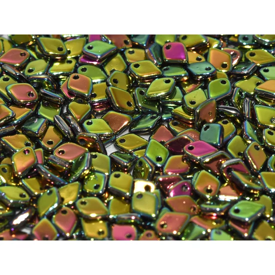 DRAGON® gyöngy- 1,5 x 5 mm - JET VITRAIL FULL