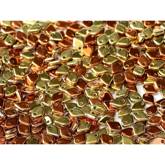 1,5x5mm California Aranyláz, DRAGON® gyöngy