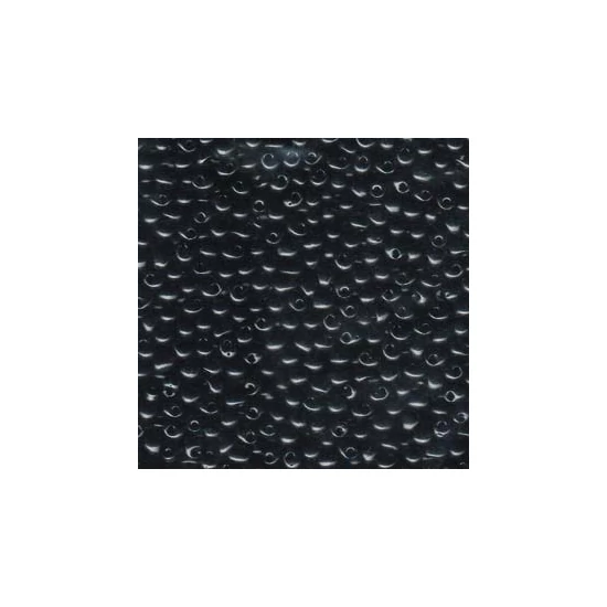 DROP- 3,4mm- Miyuki- OPAQUE BLACK - 401