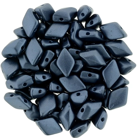 GEMDUO - 8x5mm - Pearl Coat - Navy - 25042AL