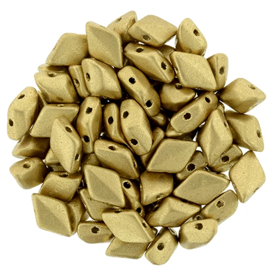 GEMDUO - 8x5mm - Matte - Metallic Flax - K0171