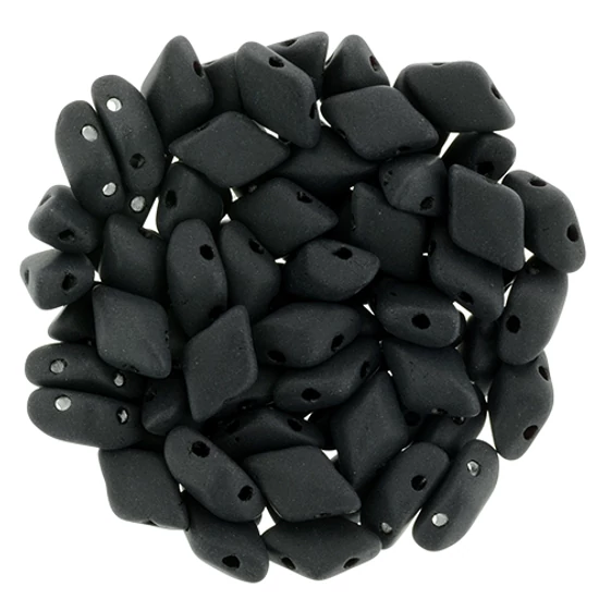 GEMDUO - 8x5mm - Matte - Jet - M23980