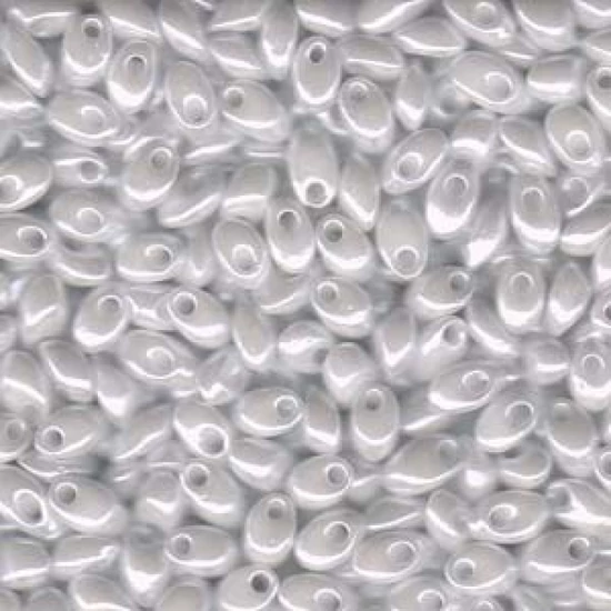 LONG MAGATAMA - 4x7mm - White Pearl Ceylon - 420