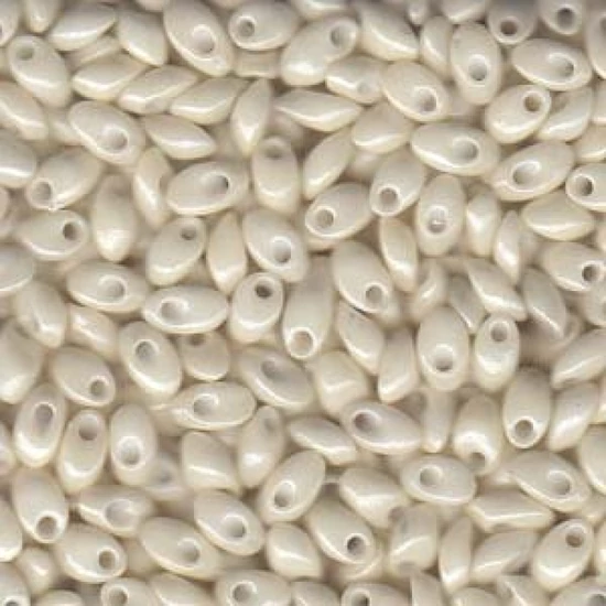 LONG MAGATAMA - 4 x 7 mm - Cream Ceylon