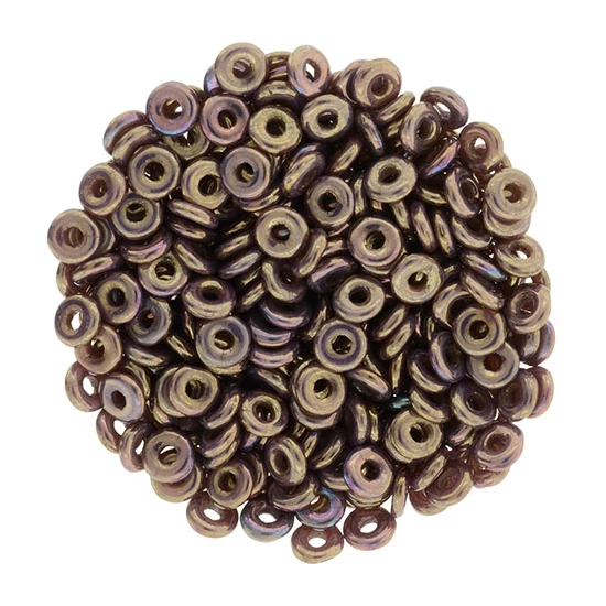 O-gyöngy - Luster - Oxidized Bronze Berry - 3,8x1mm - LH74020 