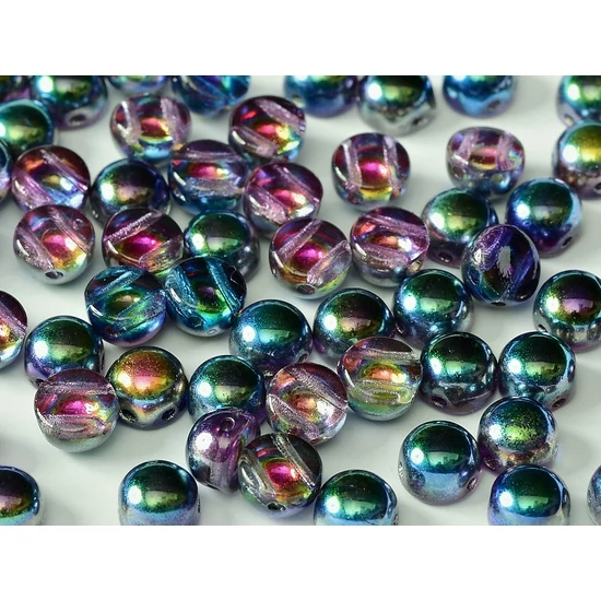 2-LYUKÚ CABOCHON -  6 MM - CRYSTAL MAGIC BLUE - 95100