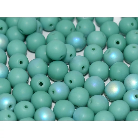 Préselt golyó - 6mm - JADE AB MATTED - 63130/28771 