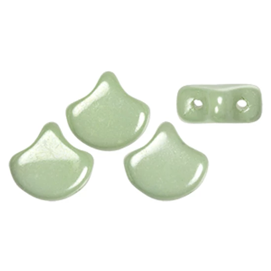Ginko - 7,5x7,5mm - Luster - Chalk Lt Green - LS03000