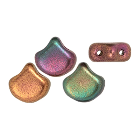 Ginko - 7,5x7,5mm - Matte - Metallic Bronze Iris - K0164