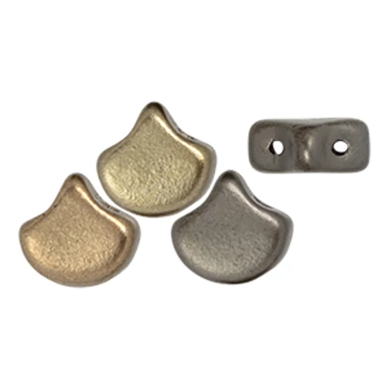 Ginko - 7,5x7,5mm - Matte - Metallic Leather - K0167