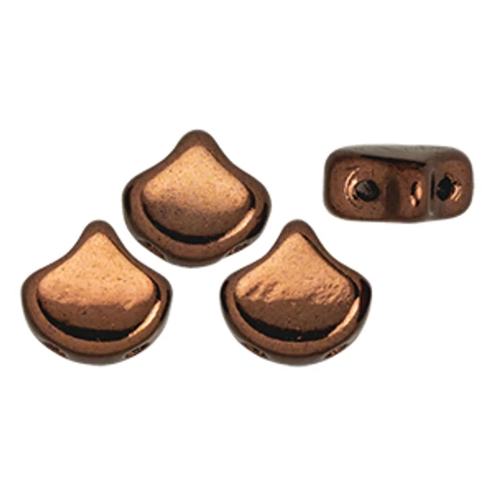 Ginkgo - 7,5x7,5mm - Dk Bronze - LZ23980
