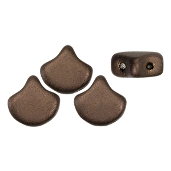 Ginkgo - 7,5x7,5mm - Matte - Dk Bronze - MLZ23980