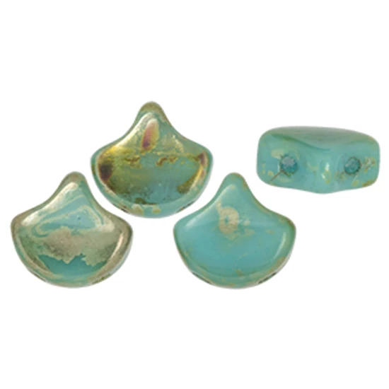 Ginko - 7,5x7,5mm - Blue Turquoise - Rembrandt - RB63030