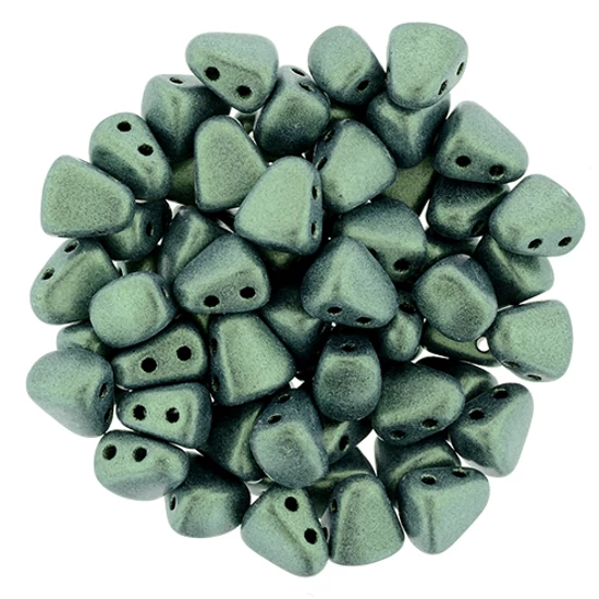 NIB-BIT - 6x5mm - Metallic Suede - Lt Green - 79051MJT