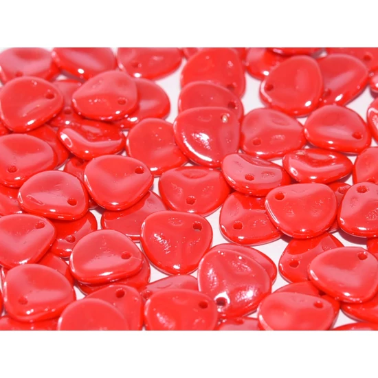 Petal - 8x7mm - Opaque Orange Shimmer - gyöngy - 93160/20600