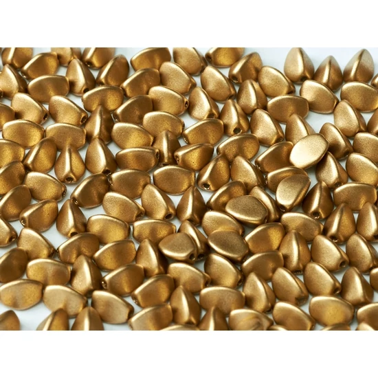 Pinch gyöngy - 5x3mm - AZTEC GOLD - 01710