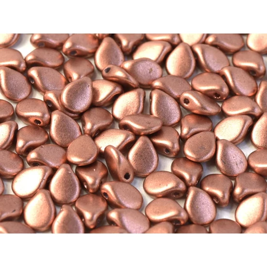 Pip gyöngy - 5x7mm - VINTAGE COPPER - 01770