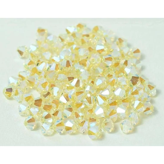 PRECIOSA MC Bicone - 4mm - JONQUIL 2X AB - 80100-20000