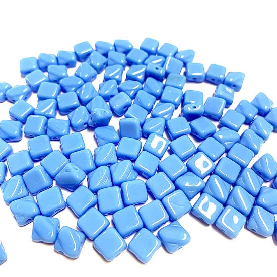 Silky gyöngy -  2-lyukú -  6 x 6 mm - 33100