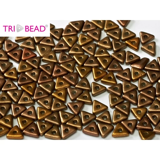 4mm Metál Mix, Tri-Beads