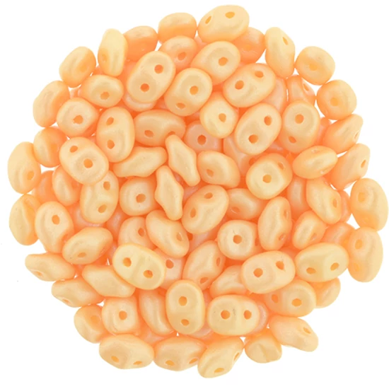 SuperDuo 2,5x5mm - Powdery - Pastel Orange - 29334AL