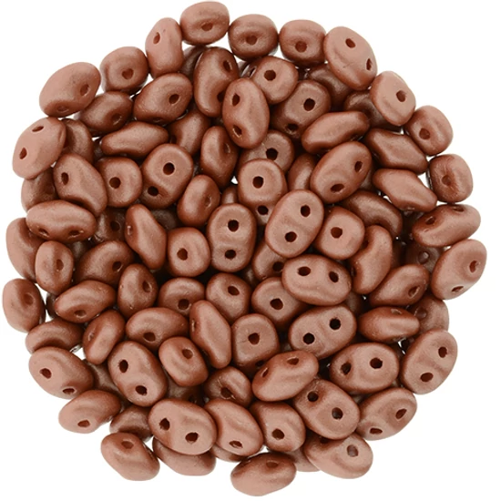 SuperDuo 2,5x5mm - Powdery - Copper - 29358AL