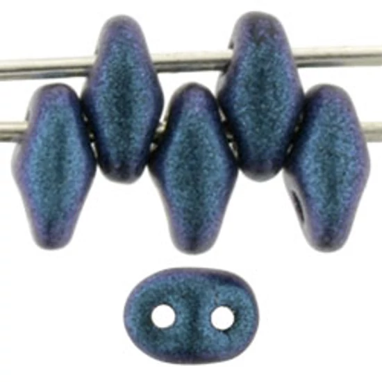 SuperDuo - 2,5x5mm - Polychrome - Indigo Orchid - 94105JT