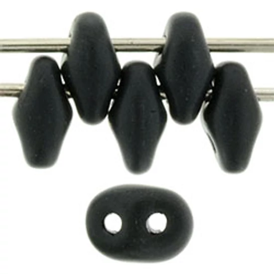 SuperDuo - 2,5x5mm - Matte - Jet - M23980