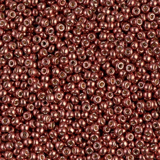 Kásagyöngy - Miyuki - 15/0 - DURACOAT GALVANIZED DK BERRY - 4212 - Tartós bevonattal! 