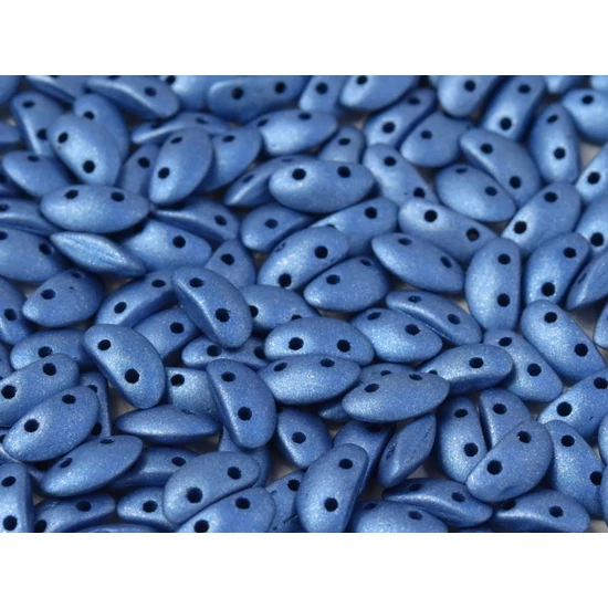 MOBYDUO® - 3x8mm - ALABASTER METALLIC SEA BLUE - 02010/29434