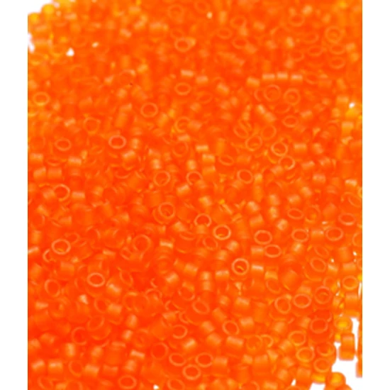 Delica - Miyuki - 11/0 - TRANSP ORANGE MATTED - 744