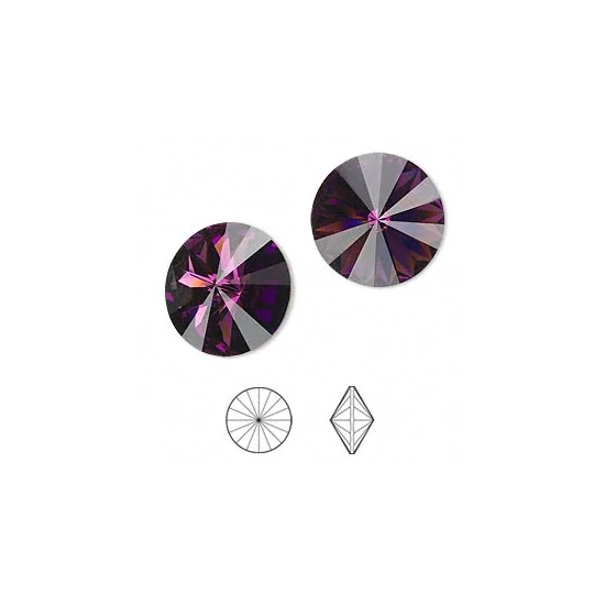 Swarovski - 18mm - Amethyst - F  
