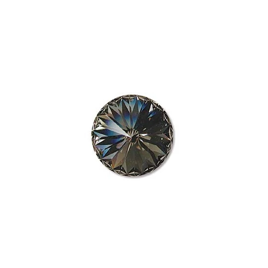 Swarovski Rivoli - 18mm - Silver Night - F